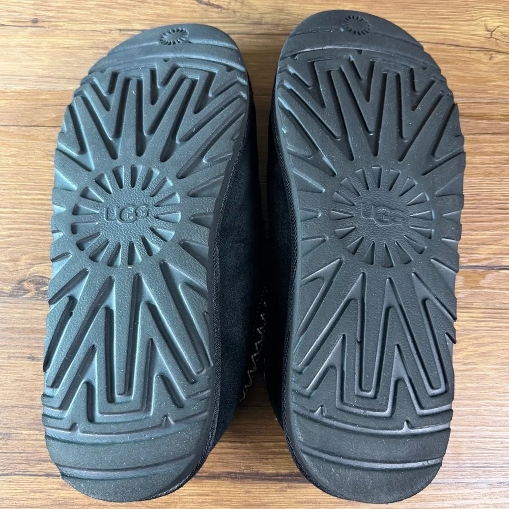 Ugg Tasman Slipper Mules Clogs Men’s‎ Size 9 Shoes Black Suede